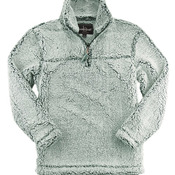Unisex Sherpa Fleece Quarter-Zip Pullover