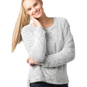 Women's Fuzzy Crewneck Fleece