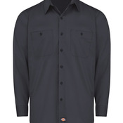 Men's Tall Industrial Worktech Ventilated Long Sleeve Work Shirt